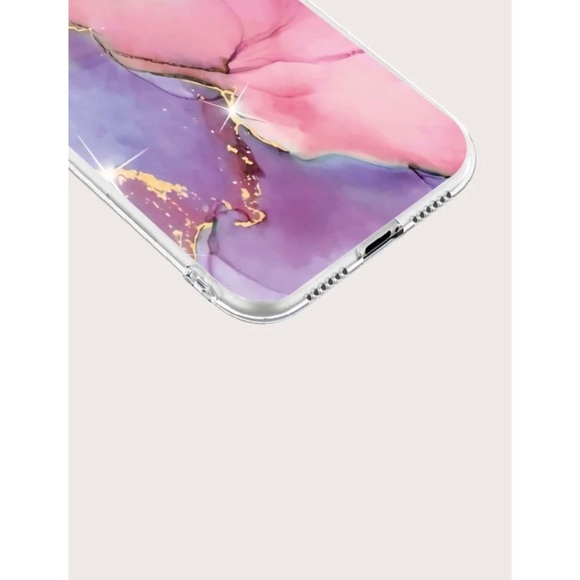 Sparkle Marble Pattern Pink iPhone 12 Pro Max Case 💖 - Picture 4 of 17